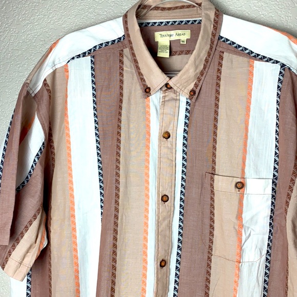 The Territory Ahead Other - New Territory Ahead Short Sleeve Button Down XL